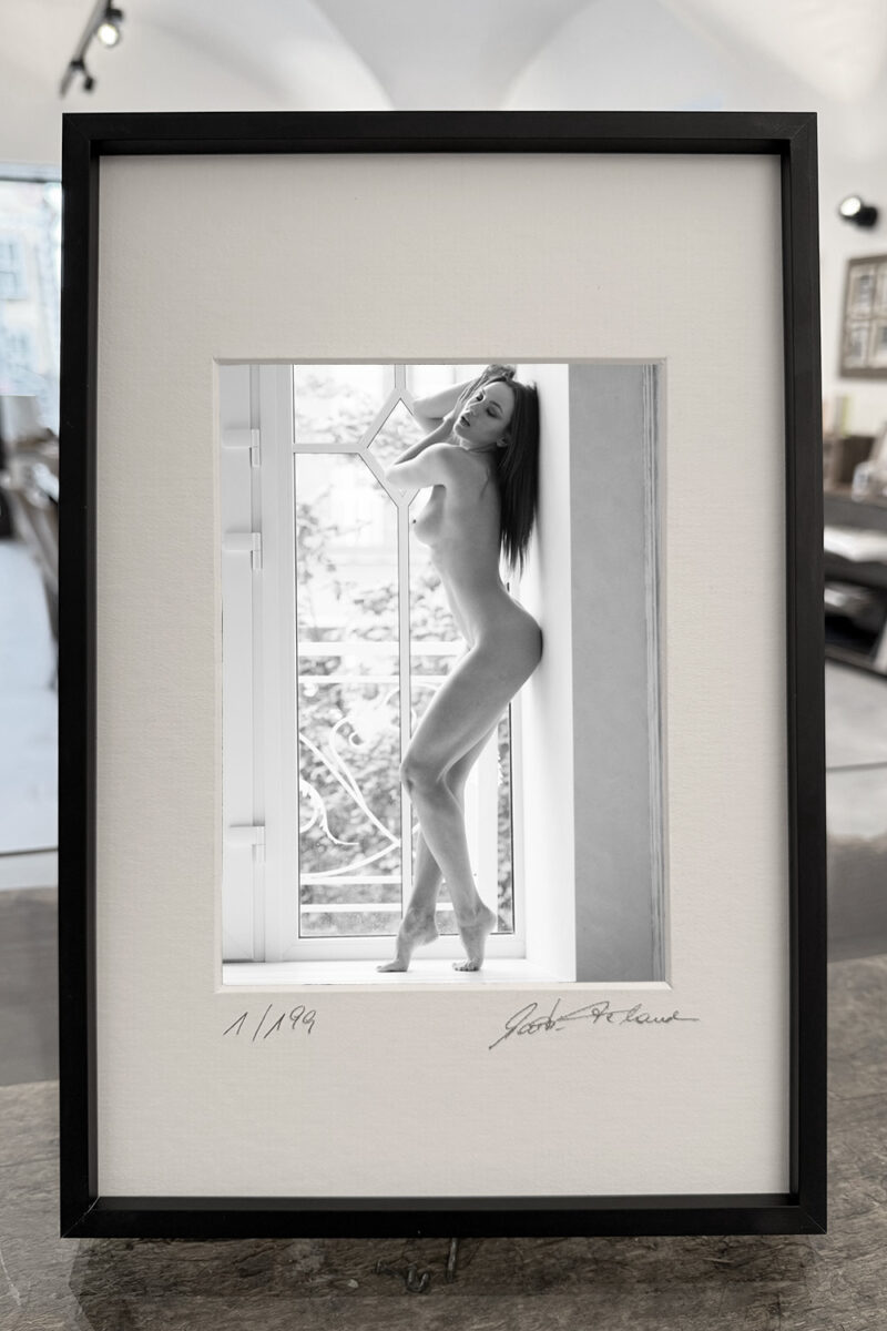 Gerahmter Fine Art Print der limitierten Edition – 1/199, signiert auf Passepartout – FRAME ME