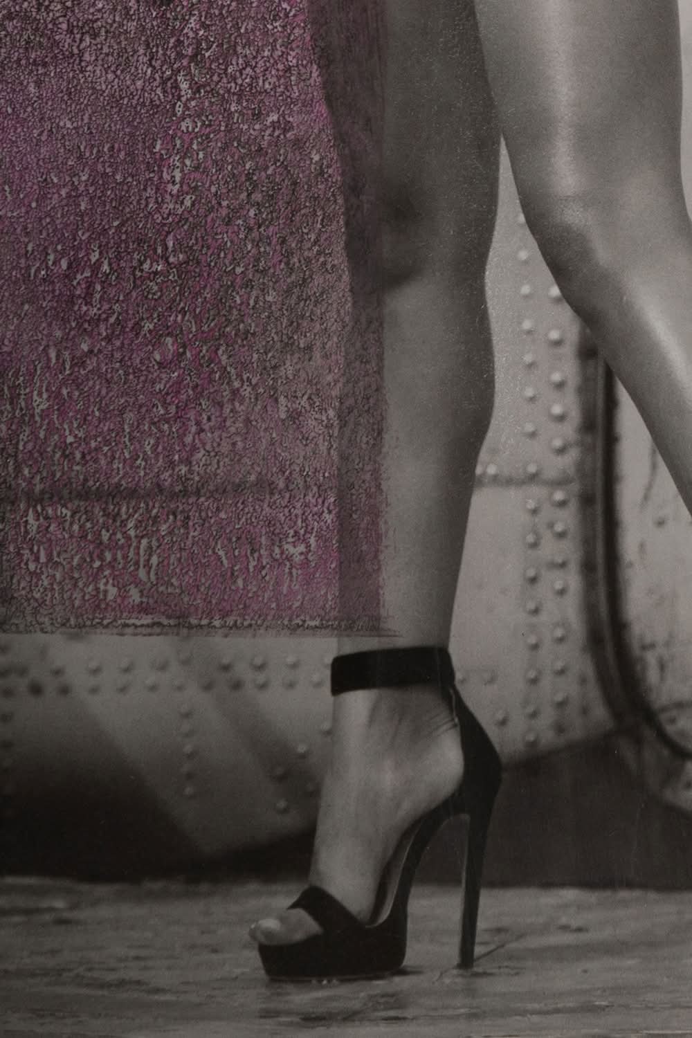 Climax for the Eyes – Detailaufnahme, Acryl auf Papier – Detail 3