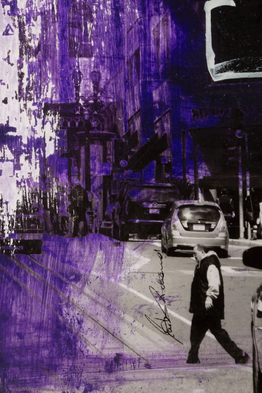 San Francisco Blues, detail view, Split Screen one of a kind – Detail 1
