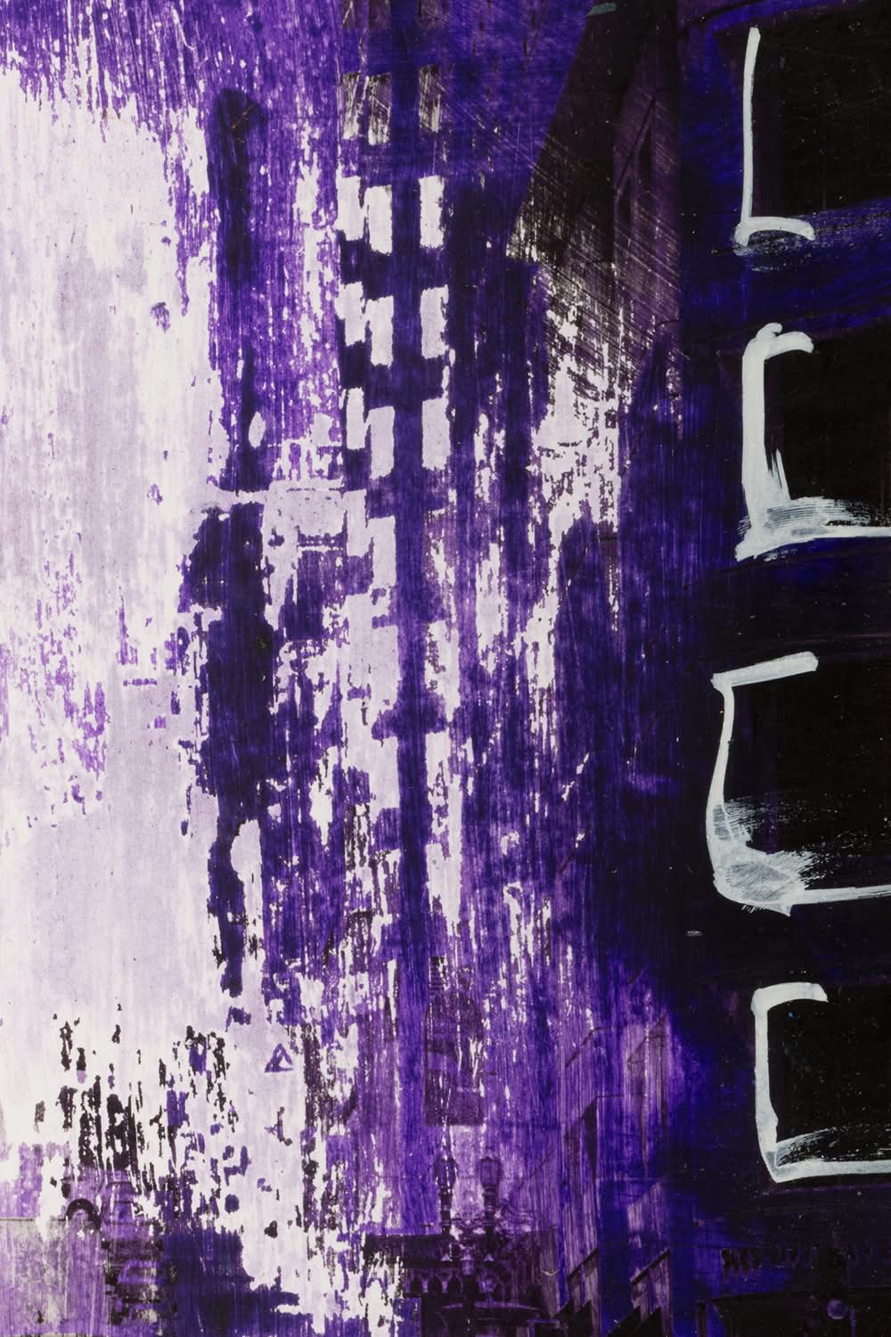 San Francisco Blues, detail view, Split Screen one of a kind – Detail 2