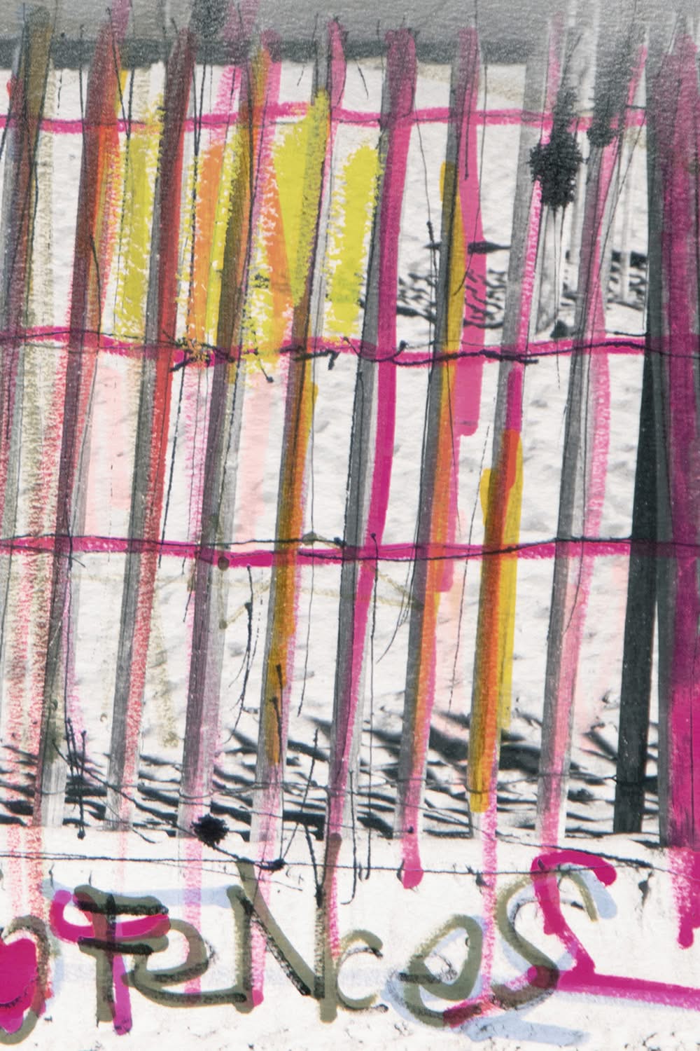 The Land of 1000 Fences – Detailaufnahme, Material und Struktur – Detail 1